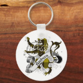 Raeburn Tartan Lion Sleutelhanger (Voorkant)