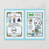 Raele Wizard - Radium Element Briefkaart (Achterkant)