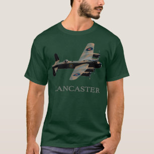 RAF AVRO LANCASTER WW2 BOMPLANNING T 1 T-SHIRT