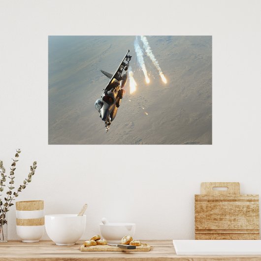 RAF GR-9 Harrier Poster (Keuken)