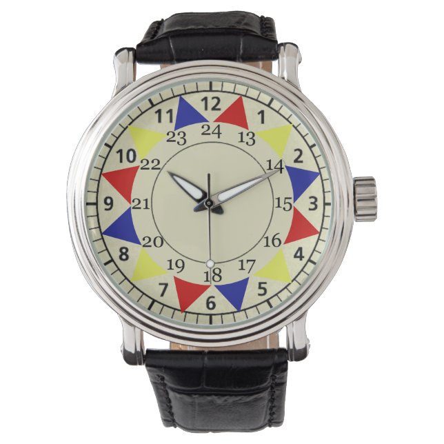  raf klok stijl horloge (Voorkant)