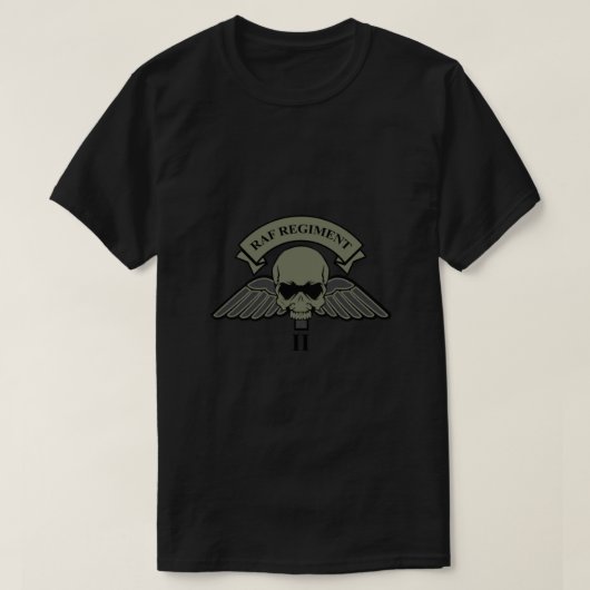 RAF Regiment 2 Squadron (ondergedompeld) T-shirt (Design voorkant)