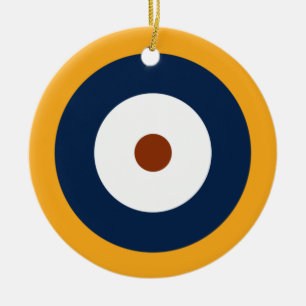 RAF Type A.1 Roundel Keramisch Ornament