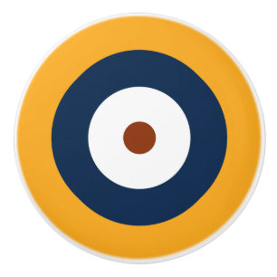 RAF Type A.1 Roundel Keramische Knop