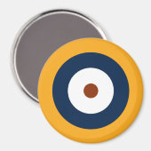 RAF Type A.1 Roundel Magneet (Voorkant / Achterkant)