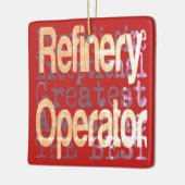 Raffinaderij-extraordinaire Keramisch Ornament (Links)