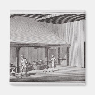 Raffinagesalpeter Magneet