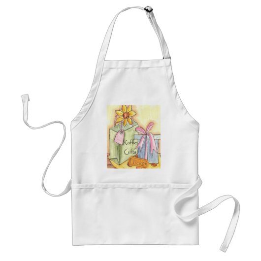 Raffle Gift Apron Standaard Schort (Voorkant)