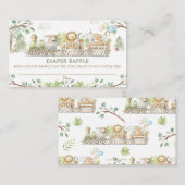 Raffle voor Oerwouden  Informatiekaartje (Voorkant / Achterkant)