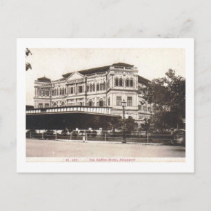 Raffles Hotel, Singapore 1918 Vintage Briefkaart