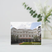 raffles singapore briefkaart (Staand voorkant)