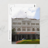 Raffles Singapore Hotel Briefkaart (Voorkant / Achterkant)