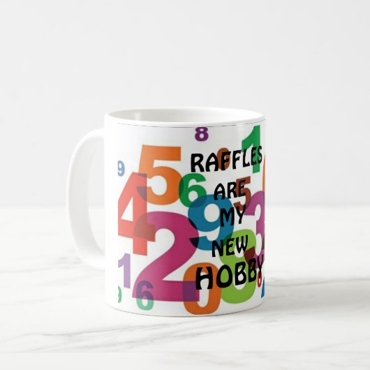 RAFFLES ZIJN MIJN NEY HOBBY KOFFIEMOK (Voorkant links)