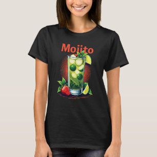 Rafraîchir Mojito Cocktail Graphic T-Shirt