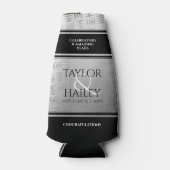 Rafraichisseur De Bouteilles 11ème anniversaire de Mariage en acier (Devant)