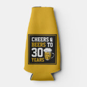 Rafraichisseur De Bouteilles 30e anniversaire Cheers & Bières à 30 ans (Devant)