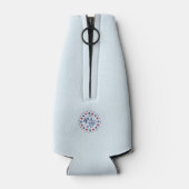 Rafraichisseur De Bouteilles 4 JUILLET USA | Célébration patriotique d'été (Dos)