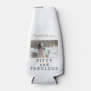 Rafraichisseur De Bouteilles 50 ans et fabuleux photo d'anniversaire moderne