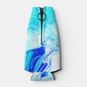 Rafraichisseur De Bouteilles 50 Et Fabuleux Anniversaire Géode Agate Motif Bleu (Dos)