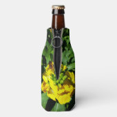 Rafraichisseur De Bouteilles Abeille sur Fleurs Jaunes (Bouteille Dos)