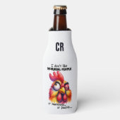 Rafraichisseur De Bouteilles Ajouter vos initiales/ Ajouter du texte sur le Gla (Bottle Devant)