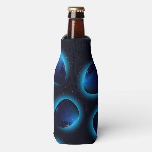 Rafraichisseur De Bouteilles Alien dans l'espace (Bottle Devant)