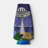 Rafraichisseur De Bouteilles Alien d'enlèvement extra-terrestre (Devant)