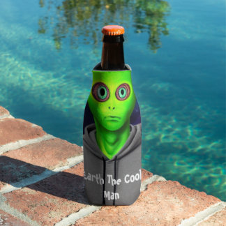 Rafraichisseur De Bouteilles Alien Terre L'homme Cool