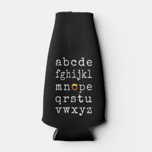 Rafraichisseur De Bouteilles Alphabet anti-Trump - Nope V