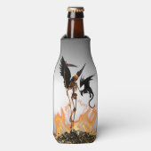 Rafraichisseur De Bouteilles Angel Skeleton Grim Reaper Dragon (Bottle Devant)