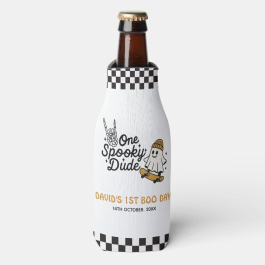 Rafraichisseur De Bouteilles Anniversaire d'un Mec Éffrayant (Bottle Devant)