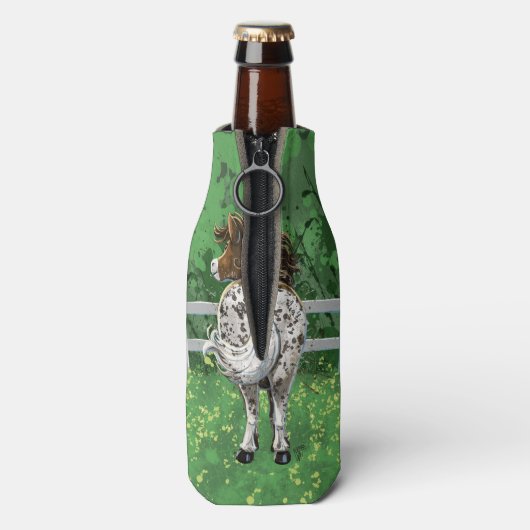 Rafraichisseur De Bouteilles Appaloosa Pony (Bouteille Dos)