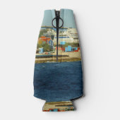 Rafraichisseur De Bouteilles Appel au souvenir de Curacao (Dos)