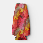 Rafraichisseur De Bouteilles Aquarelle rouge jaune (Devant)