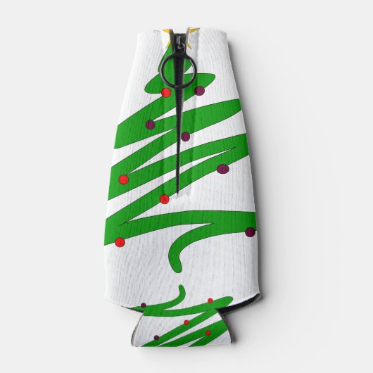 Rafraichisseur De Bouteilles Arbre de Noël vert (Dos)