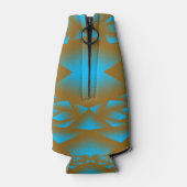 Rafraichisseur De Bouteilles Art Abstrait Géométrique Terre Et Ciel Ombre (Dos)