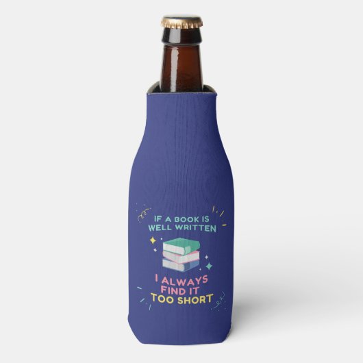 Rafraichisseur De Bouteilles Avid Reader I - Citation Jane Austen (Bottle Devant)