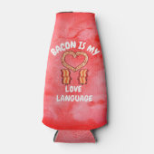 Rafraichisseur De Bouteilles Bacon Est Mon Amour Langue Can Cooler (Devant)