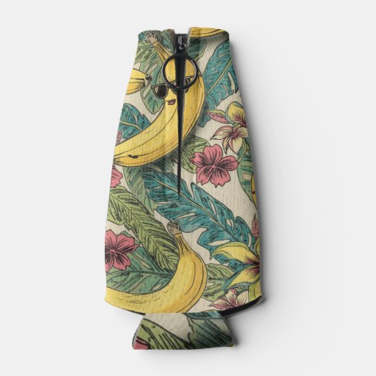 Rafraichisseur De Bouteilles Banana Groove | Funky Dancing Banana Retro Cartoon (Dos)