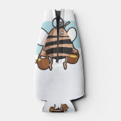 Rafraichisseur De Bouteilles Bande dessinée d'abeille (Dos)