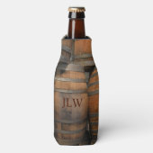 Rafraichisseur De Bouteilles Baril en bois Kegs Monogramme Photographie (Bottle Devant)