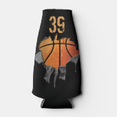 Rafraichisseur De Bouteilles Basket-ball déchiré (Devant)