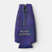 Rafraichisseur De Bouteilles Bateau d'Ancre nautique Capitaine Gold | Nom perso (Dos)