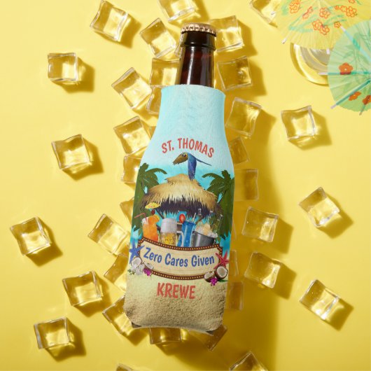 Rafraichisseur De Bouteilles Beach Tiki Bar (Été in situ)