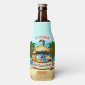 Rafraichisseur De Bouteilles Beach Tiki Bar (Bottle Devant)