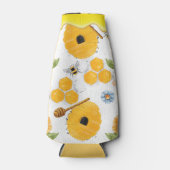 Rafraichisseur De Bouteilles Beau Jardin Bee Motif de tournesol (Devant)