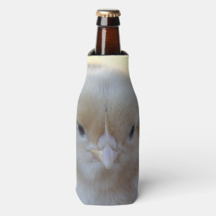Rafraichisseur De Bouteilles Bébé poulet fuzzy jaune,