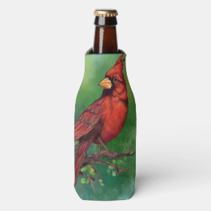 Rafraichisseur De Bouteilles Belle peinture du Cardinal rouge du Nord
