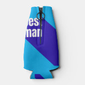 Rafraichisseur De Bouteilles Best Man | Script Style Custom Wedding Seltzer  (Dos)