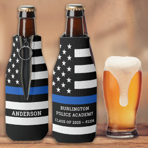 Rafraichisseur De Bouteilles Bleu Mince Police Academy